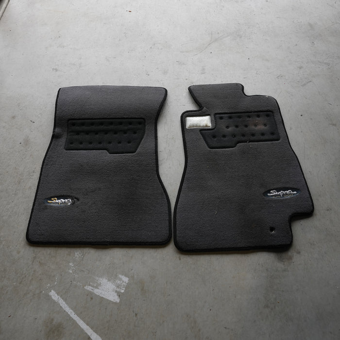 Toyota Supra 1993-1998 JZA80 RHD OEM Optional PureSport Floormats (Pair)